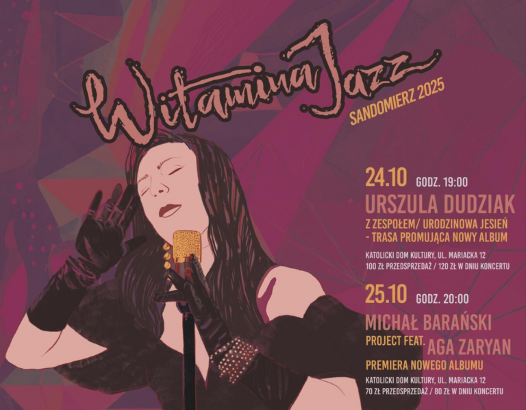 Witamina Jazz 2025 – Sandomierz rozbrzmiewa jazzem!