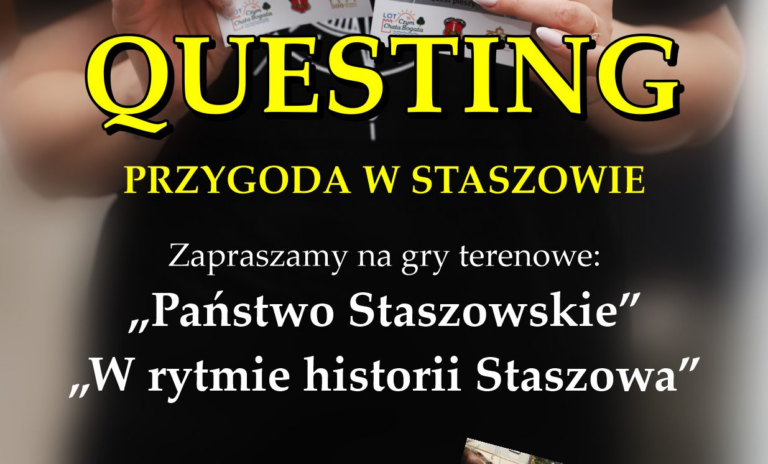 Poszukiwacze Skarbów w Staszowie – ruszyły darmowe gry terenowe pełne zagadek i historii!