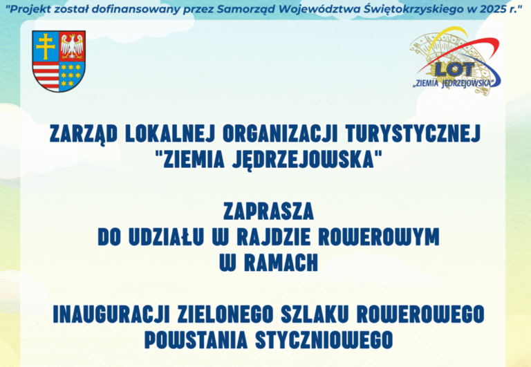 Rowerowa przygoda śladami historii w Powiecie Jędrzejowskim!